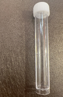 White Cap Plain Test Tube 10ml 16*100mm Untuk Pengangkutan Sampel Laboratorium