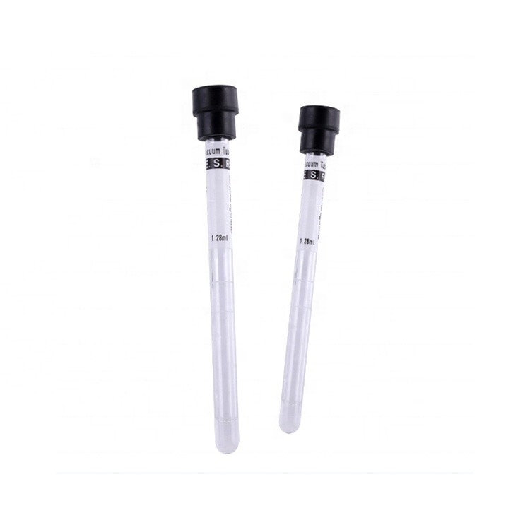 Tabung Pengumpulan Darah Medis E.S.R. Tabung PET/Tabung Uji Kaca 2ml-10ml