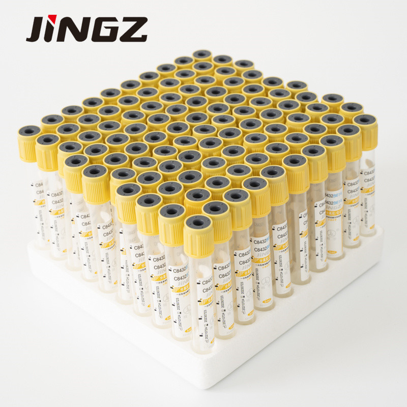 Pabrik Jual Panas Kuning Cap Gel pembekuan Aktivator Tabung Pengumpulan Darah Tabung Antikoagulan Tabung SST